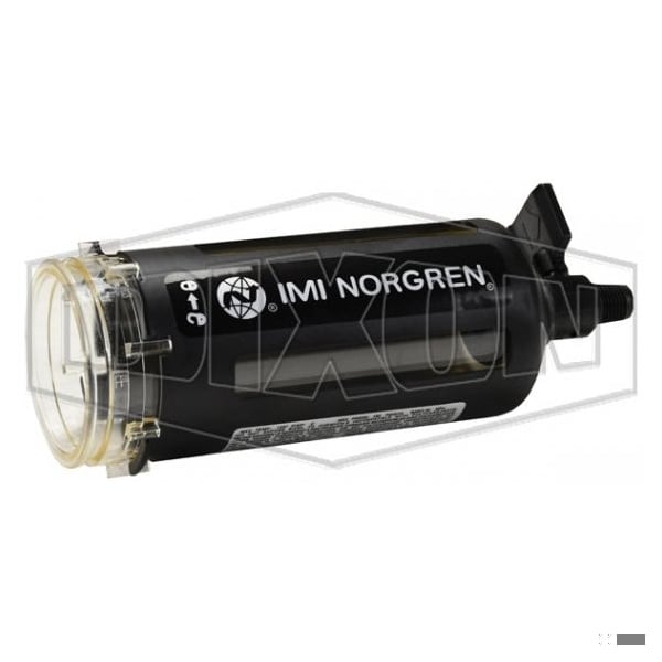 Dixon Filter Bowl with Manual Drain, For Use with F73 Filter 4425-50RF - main